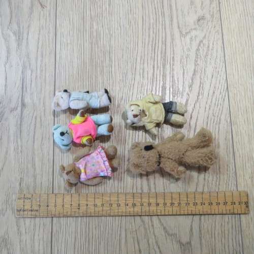 Lot of 24 vintage Teddy Bear soft toys