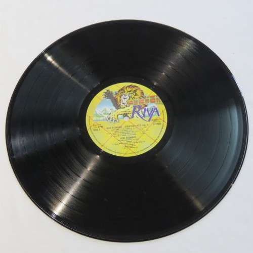 Vintage Vinyl Music Record LP 33 rpm Rod Stewart Greatest Hits - 1979 WEA Records - RODTV 1
