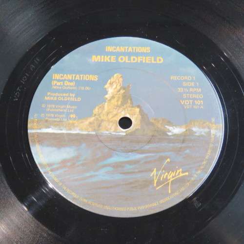 Vintage Music LP Vinyl 33 rpm Mike Old Field Incantations - Virgin Records 1978 - Stereo VDT101