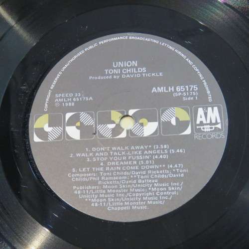 Vintage Music LP Vinyl Toni Childs - Union AMLH65175
