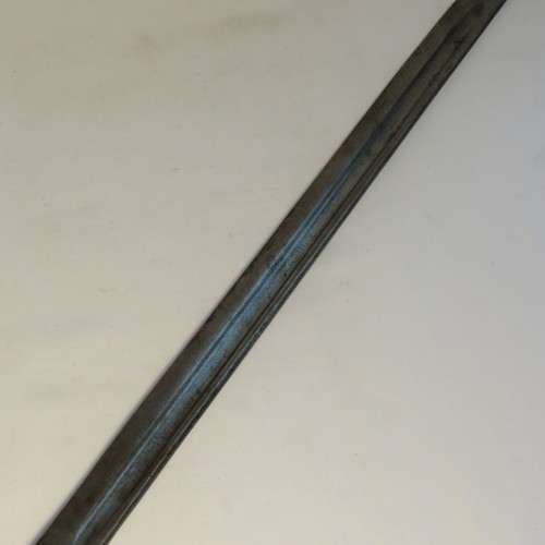 1907 Pattern 303 bayonet with no blade markings - Handle wood replaced - Rifle clip removed