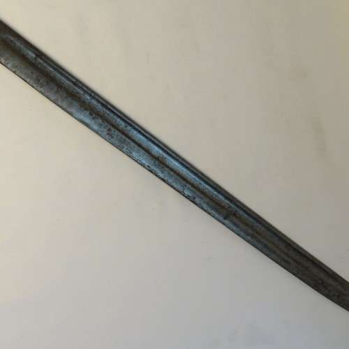1907 Pattern 303 bayonet with no blade markings - Handle wood replaced - Rifle clip removed