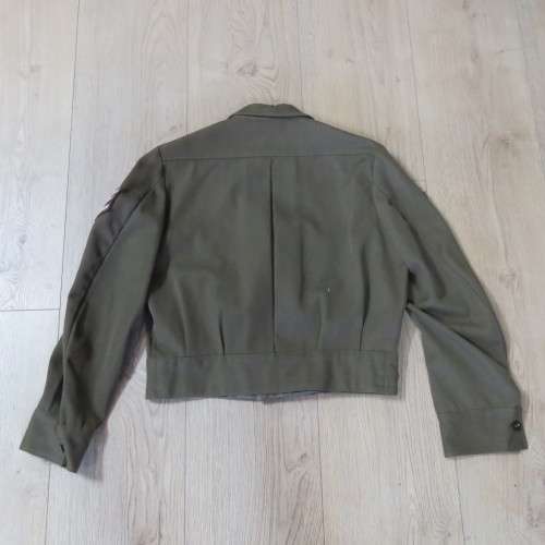 SADF Sergeant bunny jacket - Total back length 59 cm - Armpit to armpit 55 cm - Armpit to cuff 46 cm