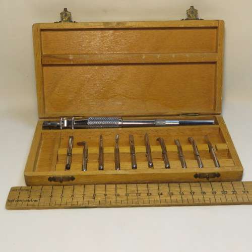 Vintage Anthogyr dental tool kit