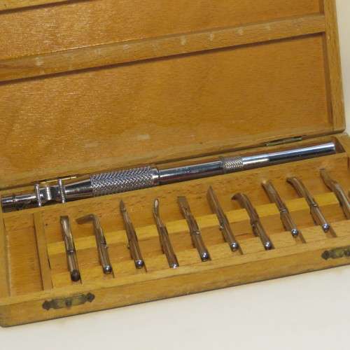 Vintage Anthogyr dental tool kit