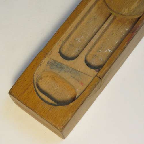 Vintage Pencil case in beachwood - 1960's