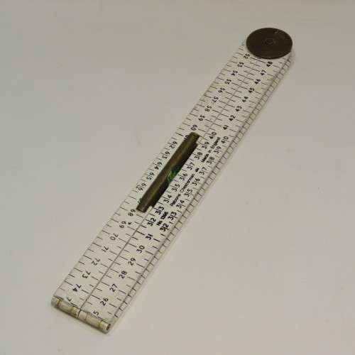 Rabone Chesterman vintage yard stick foldable with level