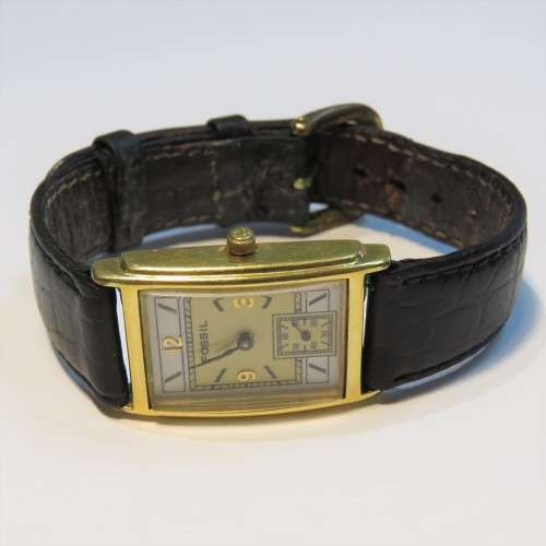Vintage Fossil ES-8582 ladies quartz watch - Working