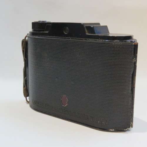 Ansco clipper 1940`s camera with box - Some rust