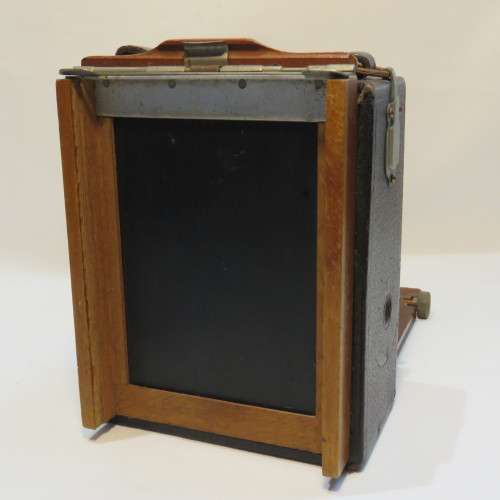 Antique Tudor camera 1905-1908 - With plate attachment - Well used