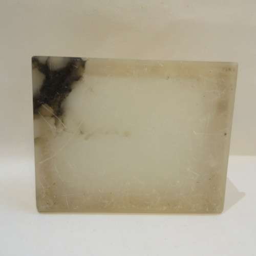 Small alabaster jewellery box - Chipped lid(corner)