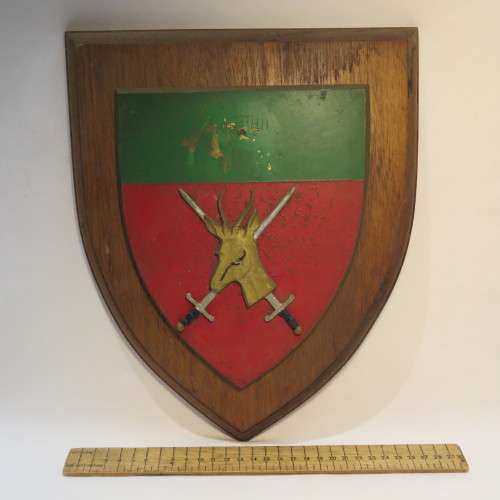 SADF Army Eastern Province plaque - Missing elephant