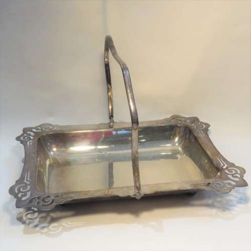 Silverplated cookie tray - Yeoman plate