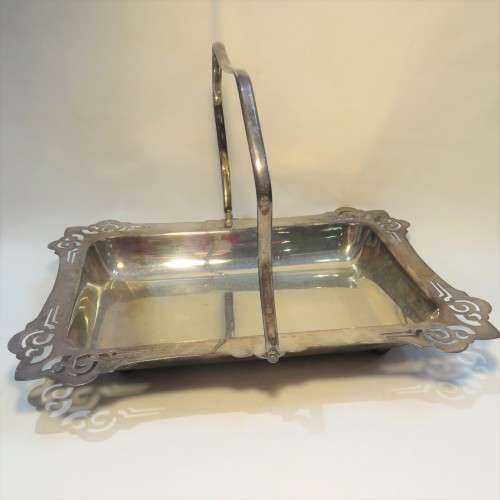 Silverplated cookie tray - Yeoman plate