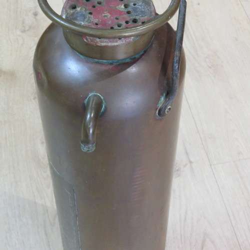 Antique Patrol Fire Extinguisher - Elmira New York - Issued by Central Fire Appliances South Africa