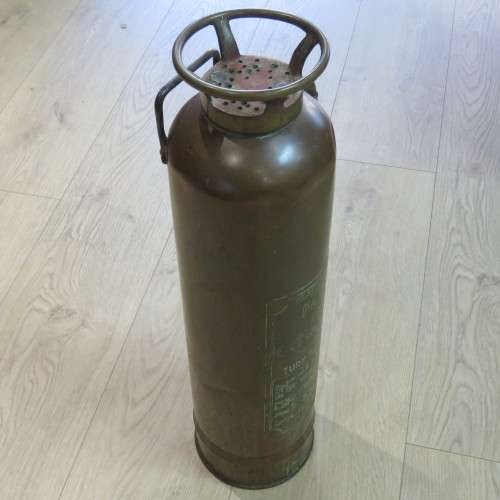 Antique Patrol Fire Extinguisher - Elmira New York - Issued by Central Fire Appliances South Africa