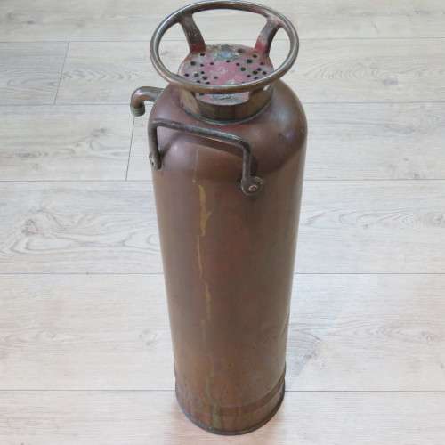 Antique Patrol Fire Extinguisher - Elmira New York - Issued by Central Fire Appliances South Africa