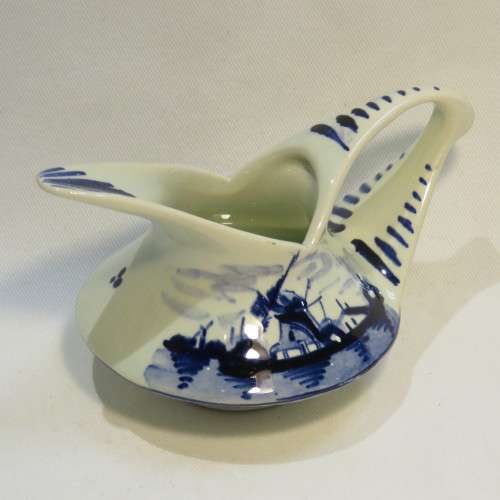 Delft small handpainted art nouveau jug