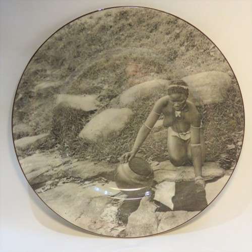 Royal Doulton D6351 Zulu Girl plate