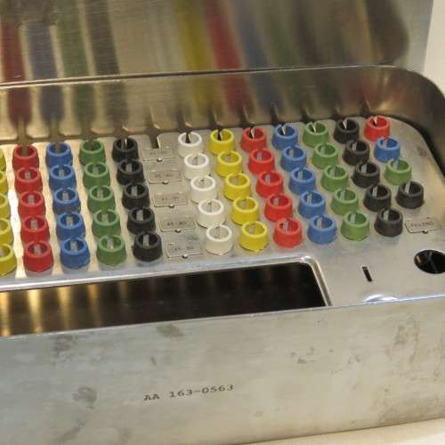 Dental sterilization case - SADF - Also called Eudobox - Stainless steel