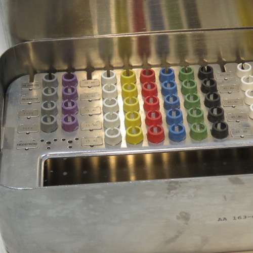 Dental sterilization case - SADF - Also called Eudobox - Stainless steel