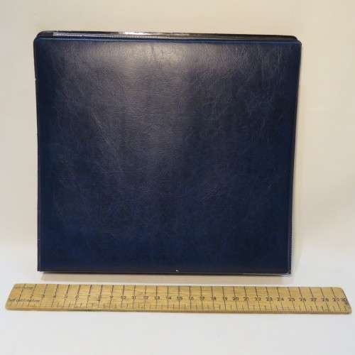 Vintage coin Album with 8 pages - Coins and notes