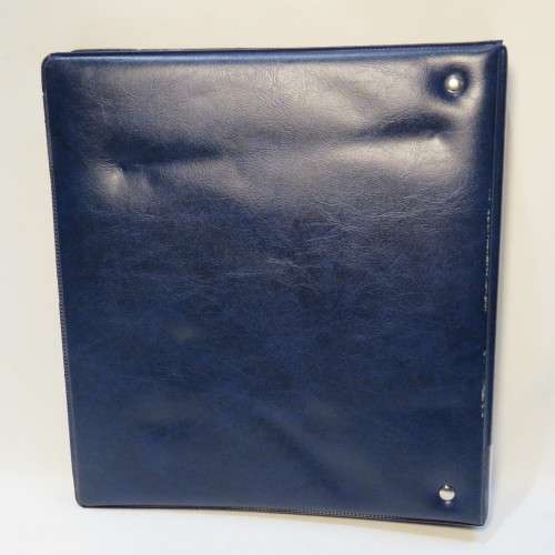 Vintage coin Album with 8 pages - Coins and notes