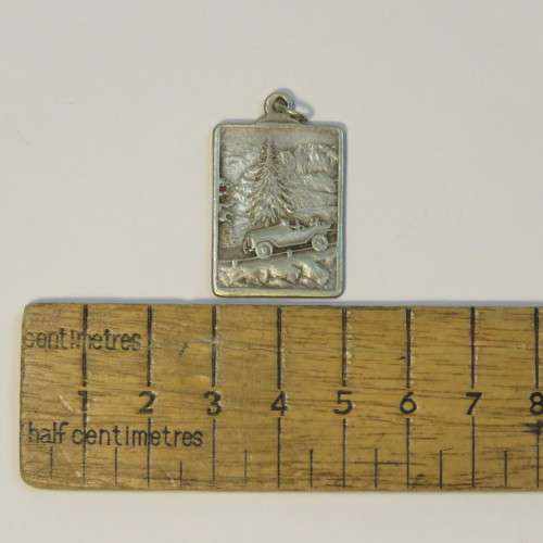 Safe travelling St Christopher pendant