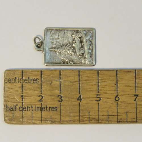 Safe travelling St Christopher pendant