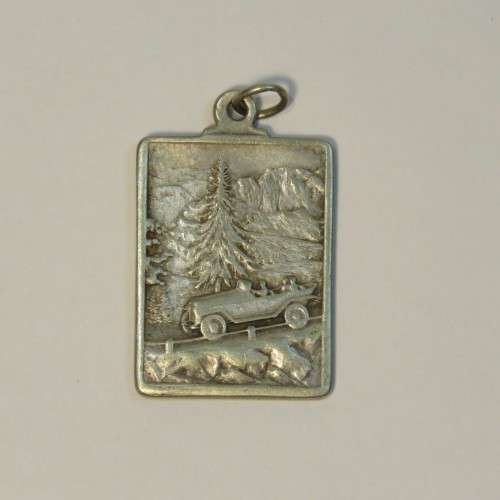 Safe travelling St Christopher pendant