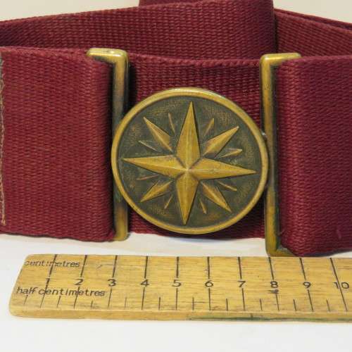SA Army Special Forces Recce stable belt - Number 0102 - 87 Cm with buckle