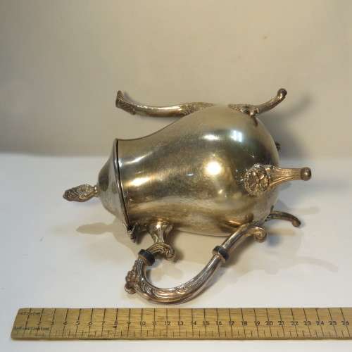 Vintage silverplated tea set - Tea pot, coffee pot, milk jug and sugar bowl