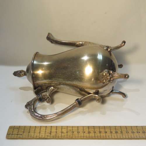 Vintage silverplated tea set - Tea pot, coffee pot, milk jug and sugar bowl