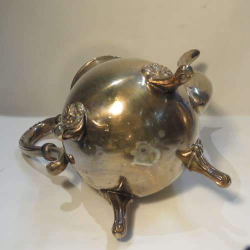 Vintage silverplated tea set - Tea pot, coffee pot, milk jug and sugar bowl
