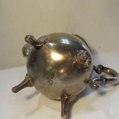 Vintage silverplated tea set - Tea pot, coffee pot, milk jug and sugar bowl