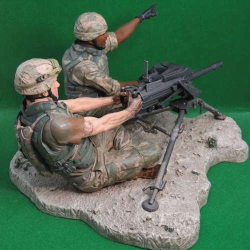 McFarlane Military US Army MK-19 Grenade launcher gunner and loader box set