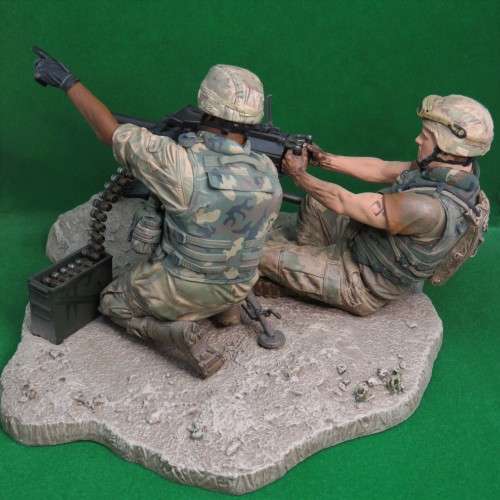 McFarlane Military US Army MK-19 Grenade launcher gunner and loader box set