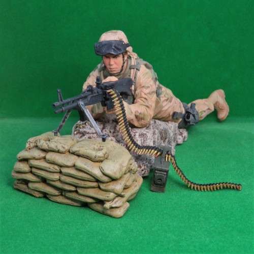 McFarlane Military US Army M60 Machine gunner figurine - Military series 3