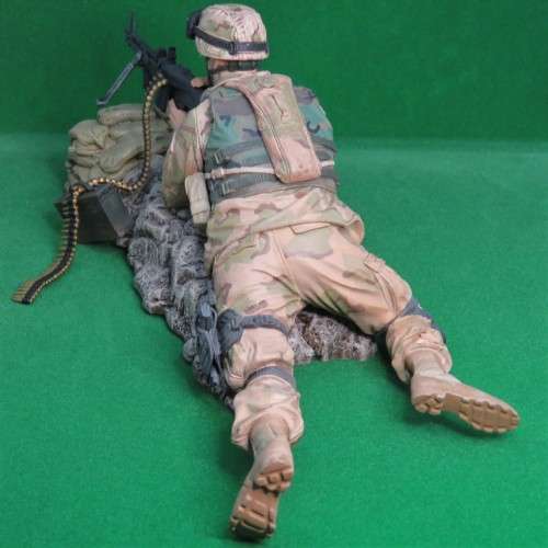 McFarlane Military US Army M60 Machine gunner figurine - Military series 3