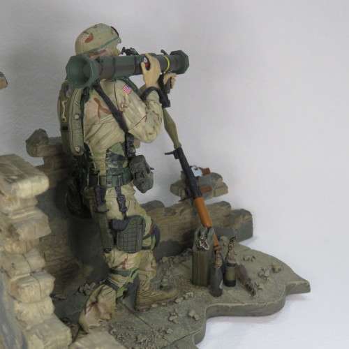 McFarlane Military US Army Desert infantry figurine box set