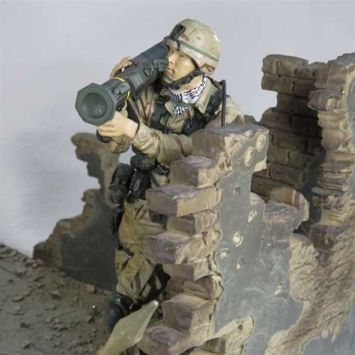 McFarlane Military US Army Desert infantry figurine box set