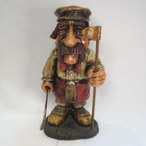 Elweco Golfer novelty figurine - Polyresin