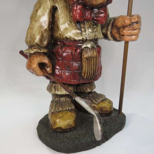 Elweco Golfer novelty figurine - Polyresin