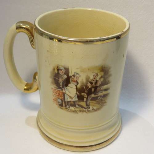 Vintage Arthur wood Oliver Twist mug