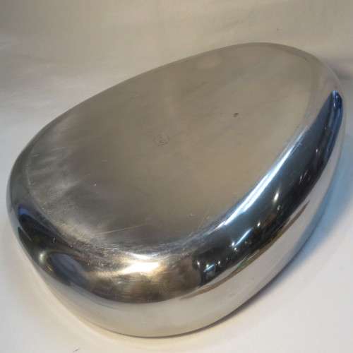 Vintage SADF bedpan - Stainless steel
