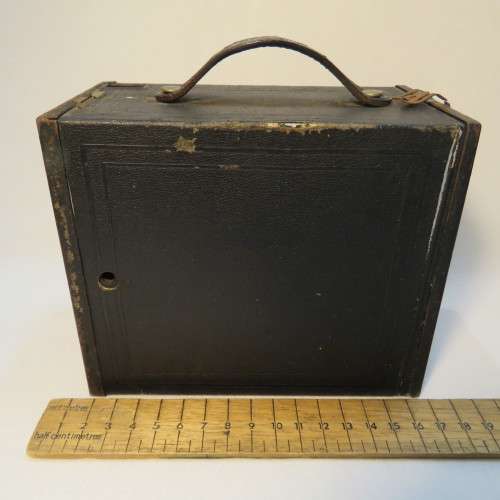 Kodak ZA Large Brownie camera - Well used - Some rust