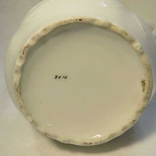 German made coffee pot - For a Jubilee couple early 1900`s - Fine porcelain