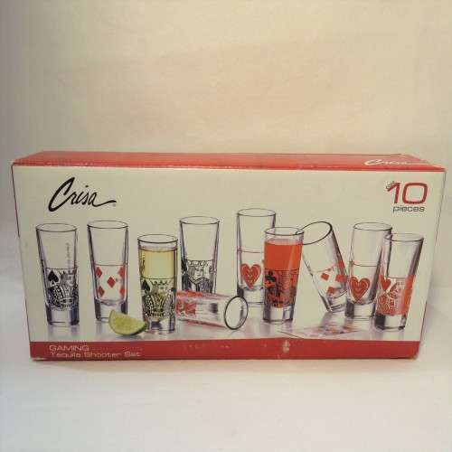 Crisa tequila shooter gaming set