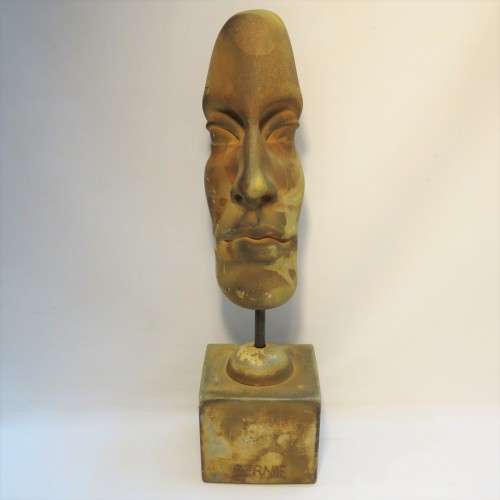 Bernie stone bust figurine