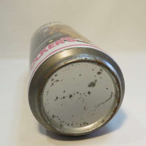Vintage Trucker`s Love Pionier Bier beer tin bottle - Still sealed - Not to be consumed
